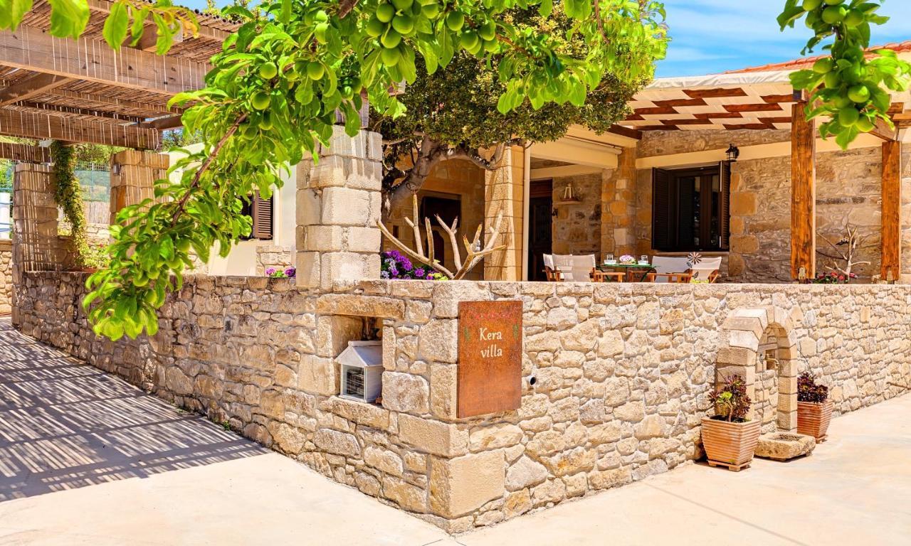 Cretan Kera Villa Heated Pool Exterior photo